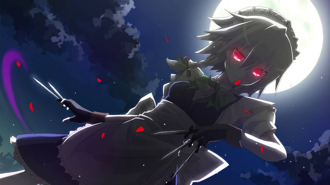 Wallpaper Engine Touhou 東方 Project Sakuya Izayoi 十六夜 咲夜 Youtube