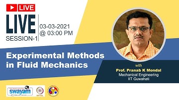 Experimental Methods in Fluid Mechanics