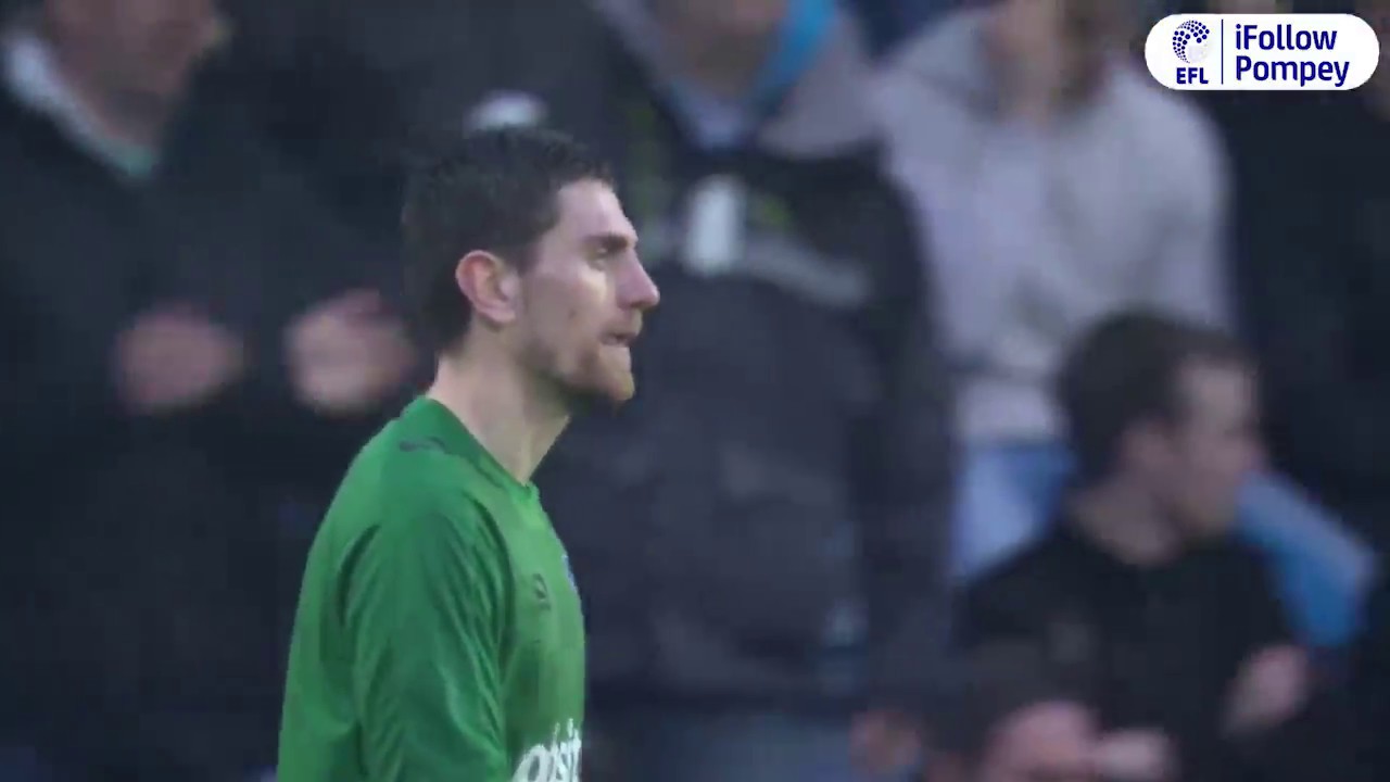 Vital! Luke McGee's two key saves against Wigan on Easter Monday