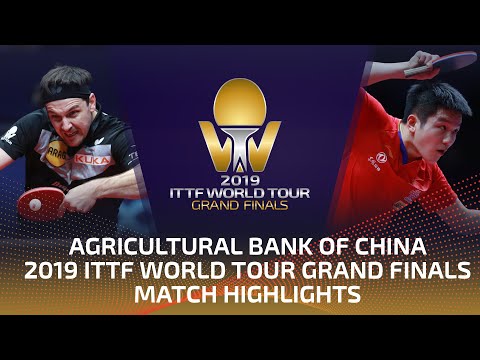 Timo Boll vs Fan Zhendong | 2019 ITTF World Tour Grand Finals Highlights (R16)