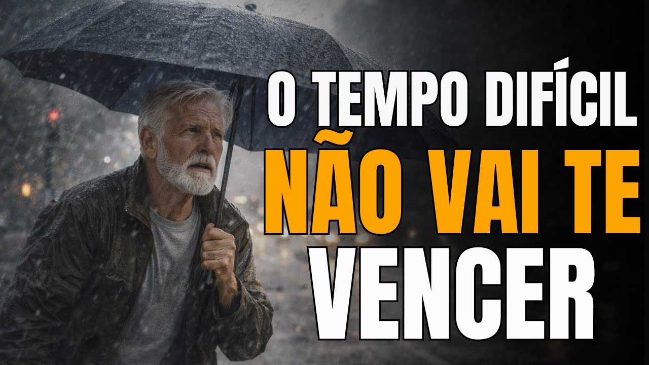 Quando o tempo difícil aperta, Deus está te fortalecendo: essa fase não vai te vencer