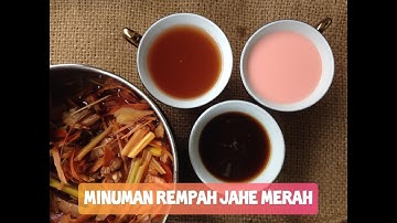 Resep Minuman Jahe Merah