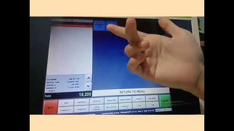 Cara Mengoperasikan Mesin POS Dengan Program QUINOS