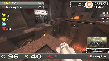 Quake Live Groupstage QuakeCon 2013 - Rapha vs. Evil