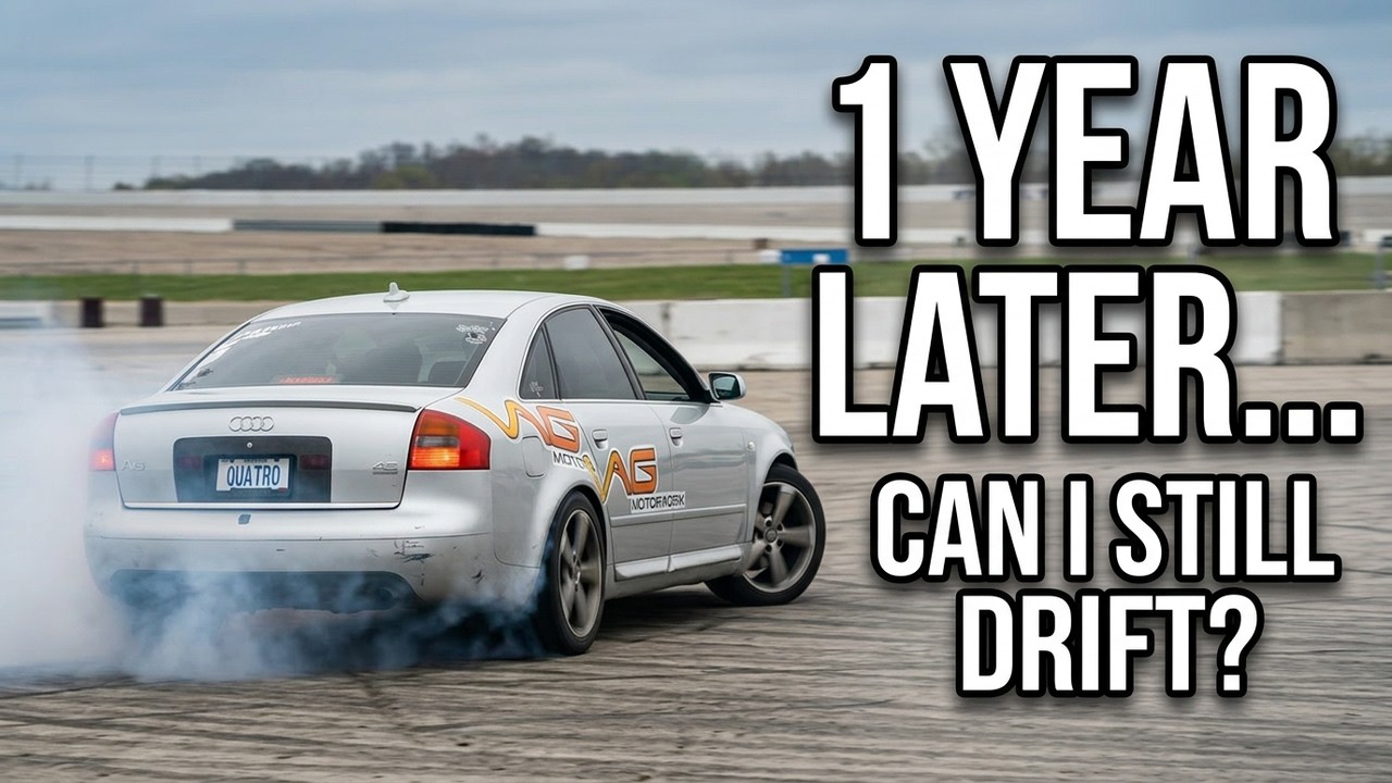 My Rwd First Time Drifting my RWD Audi in year - YouTube