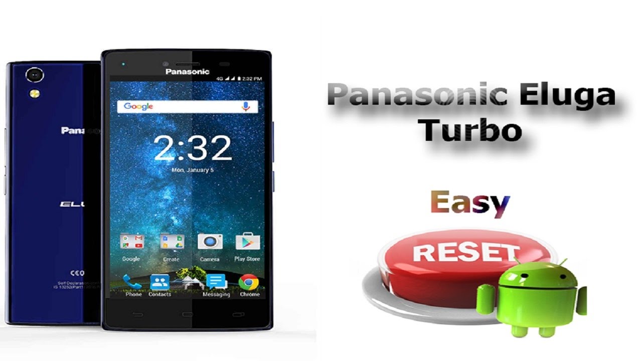 Panasonic Eluga Turbo Eazy Hard Reset 100%
