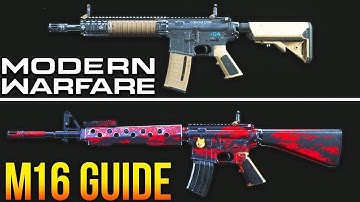 Modern Warfare: M16 class setup *HOW TO MAKE THE M16 ON MODERN WARFARE*