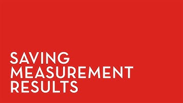 XA TOUCH-TIP:  SAVING LASER SHAFT ALIGNMENT MEASUREMENT RESULTS | ACOEM