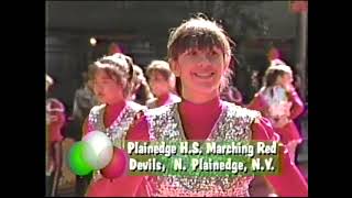 Plainedge HS Marching Band NYC Columbus Day Parade 1996 WPIX   SD 480p