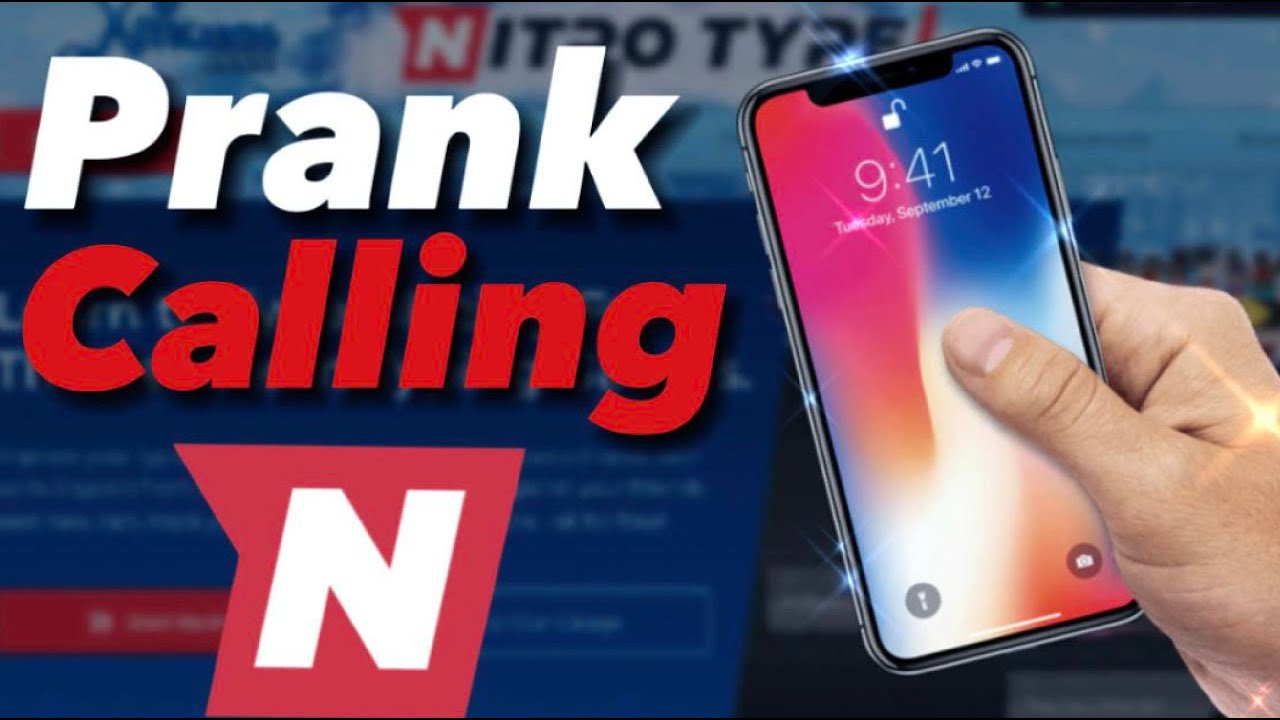 I tried to prank call nitro type 😂