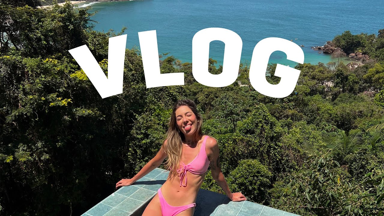 VLOG NA PRAIA! viagem com amigos, pintura, reflexões...