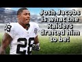 Tale of the tape: Josh Jacobs is what the Raiders drafted him to be