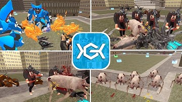 Nextbots In Playground Mod - Titan Cameraman Turns Into A Zombie