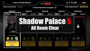 Counter:Side - Shadow Palace 5 Full Clear (Global)