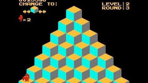 Q-bert (NES / Nintendo) - 47,840 pts