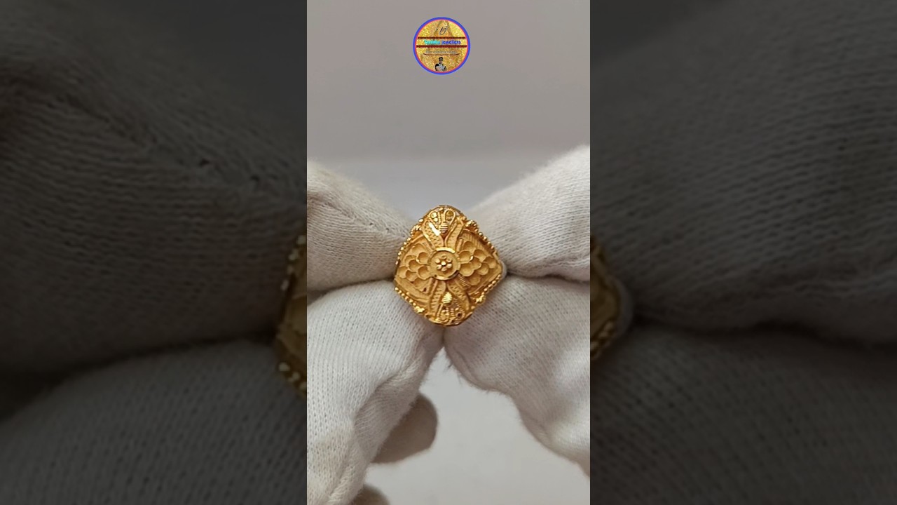 2 Gram Ladies Gold Ring 