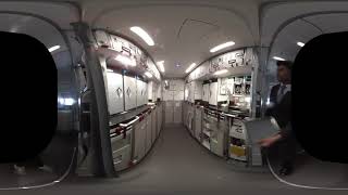 Longest flight in the world Airbus A350 ULR Galley 360VR
