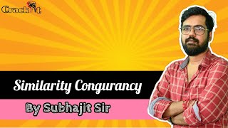 PYQ solving on Similarity Cingurancy || Math class by Subhajit sir || CrackIt