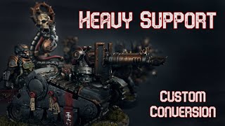 Making CUSTOM Heavy Support For My INQUISITORIAL STRIKE FORCE for WARHAMMER 40K