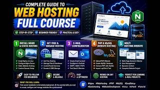🌐 Complete Web Hosting Tutorial for Beginners!