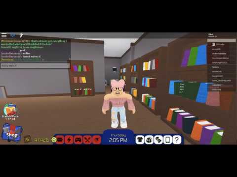 Secret Room In Library Rocitizens Youtube - roblox library secret