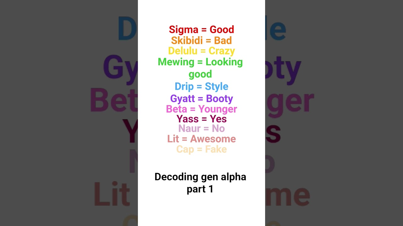 Decoding gen alpha part 1
