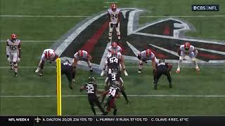 That's a dime from Jacoby Brissett to DPJ!📺: #CLEvsATL on CBS
