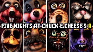 Five Nights at Chuck E. Cheese's Rebooted - All Jumpscares & Game Over Scenes