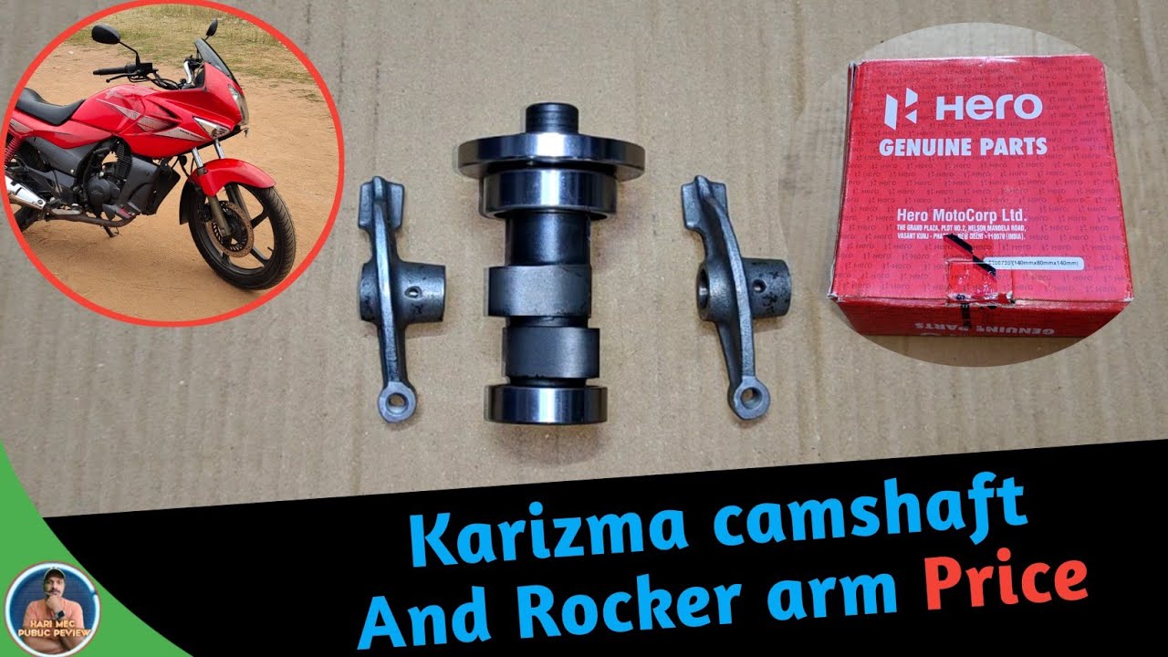 Karizma camshaft And Rocker arm Part Number And Price 2022//HMPR YouTube