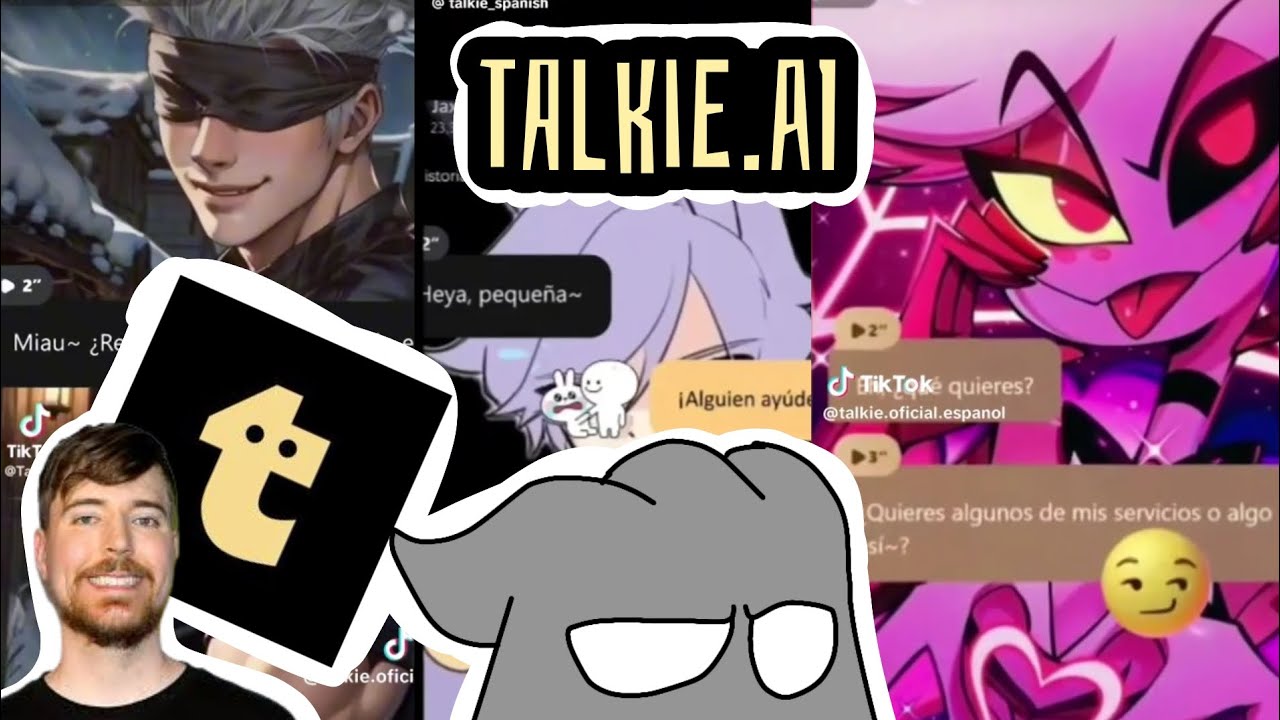 PROBANDO LA APP DE LOS ANUNCIOS PEDORROS (TALKIE.IA)