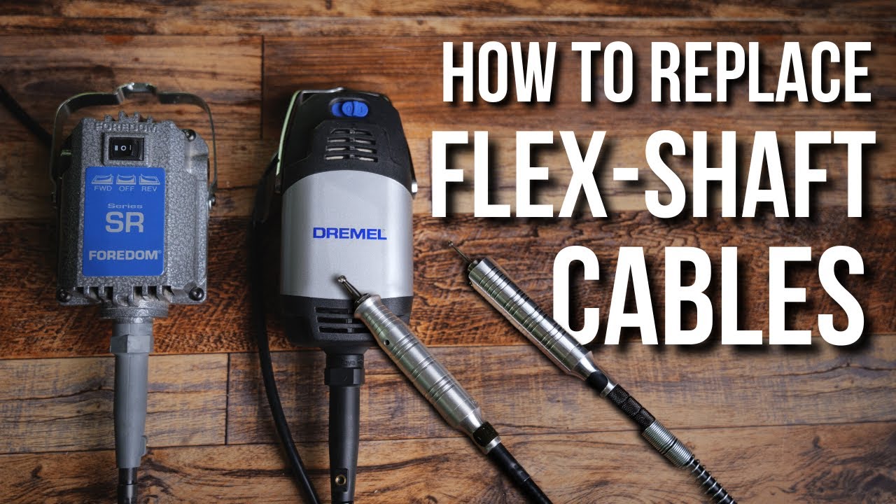 Dremel & Foredom Rotary Tool Repair // Replacing Flex-Shaft Cables