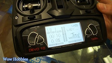 Walkera Devo 10 radio review at www.WowHobbies.com