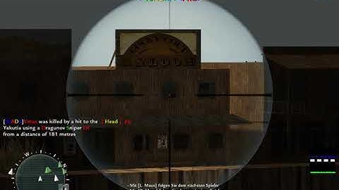 CoD2 sniper server wallhack player V3NOM PRO