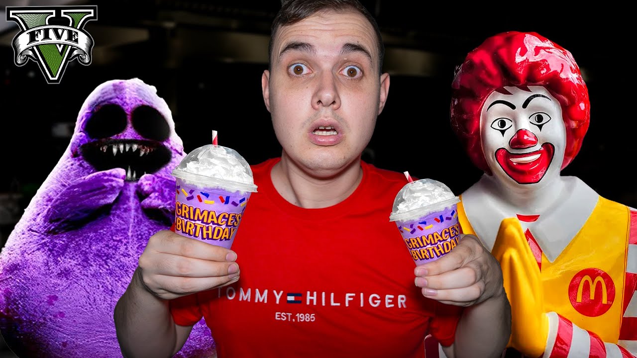 DE GRIMACE SHAKE INCIDENT..! (GTA 5 MOVIE)