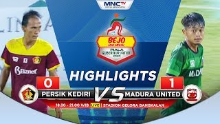 PERSIK KEDIRI VS MADURA UTD (FT: 0-1) - Highlights Bejo Jahe Merah Piala Gubernur Jatim 2020