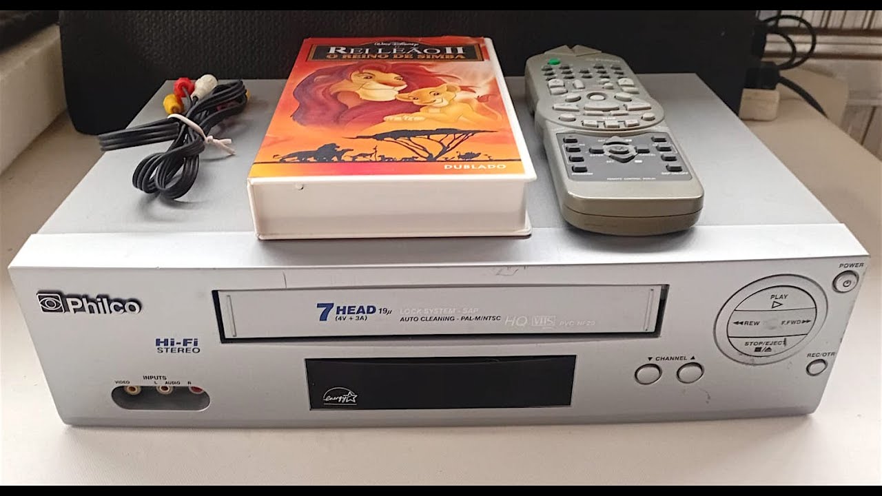 VIDEO CASSETE PHILCO PVC-HF20 7HEAD HI-FI STEREO - YouTube