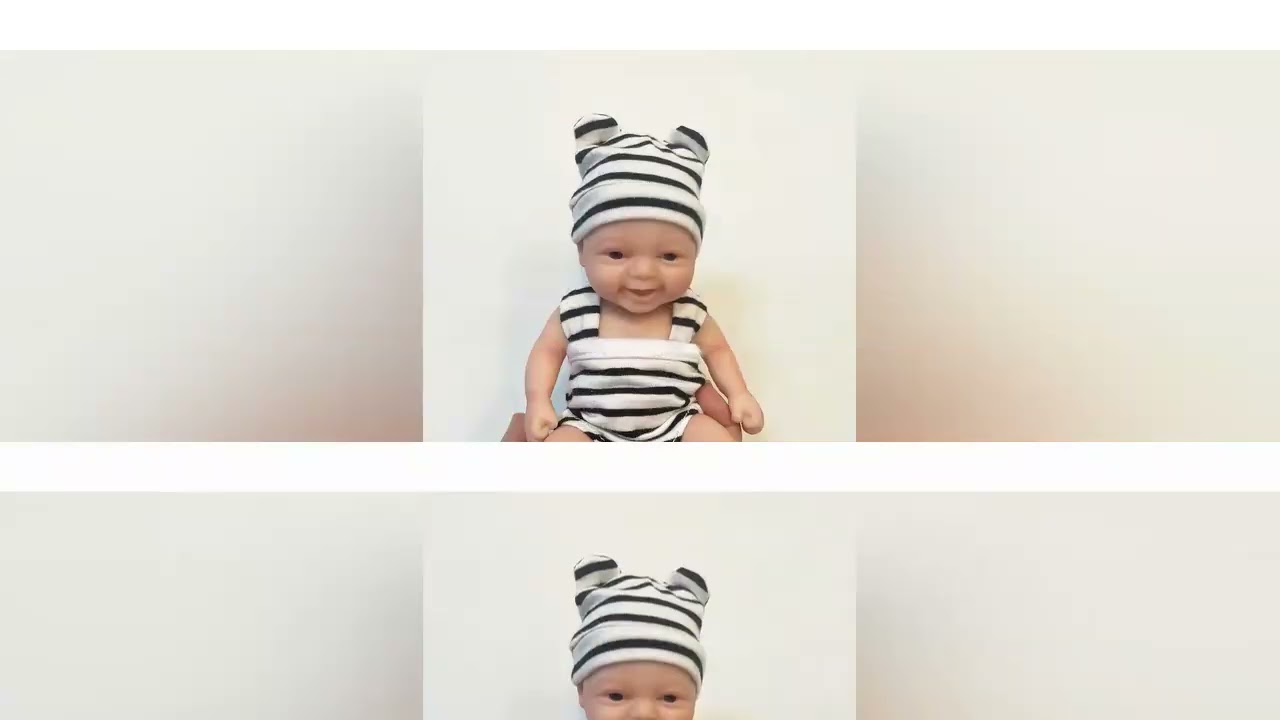 7" Boy Micro Preemie Full Body Silicone Baby Doll "Noah" Lifelike Mini Reborn Doll Surprice Children