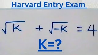A Very Nice Square Root Problem | Can you solve this | Math Olympiad Mathematics 
