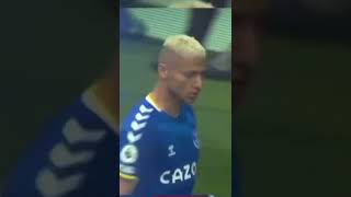 Richarlison with SMOKE FLARE #football #everton
