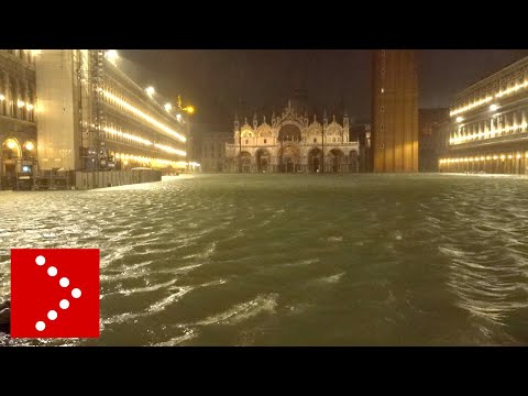 Video: Alluvione A Venezia - Visualizzazione Alternativa