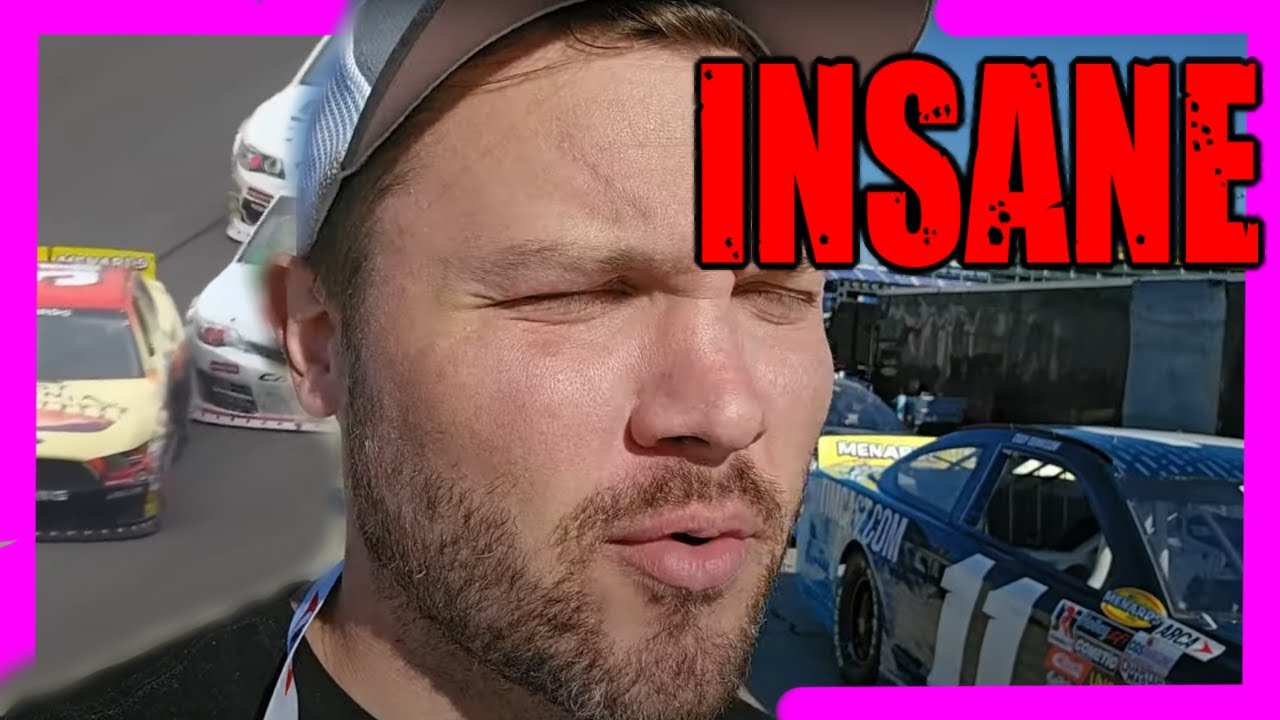 My FIRST NASCAR/ARCA Race At Kansas Was SCARY..