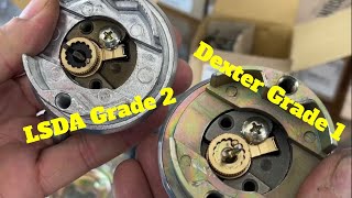 the Dexter Grade 1 Commercial Deadbolt is just a heavy LSDA Grade 2 deadbolt