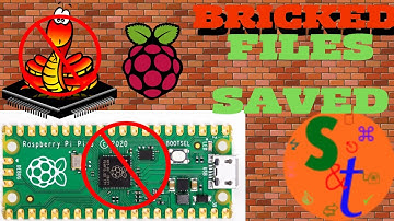 How to recover files (code) from a bricked Raspberry Pi Pico: Micropython & hex editing