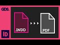 Export ready for print in InDesign Ep12/15 [Multimedia design course - Print]