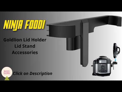 Goldlion Lid Holder Lid Stand Accessories with Ninja Foodi Pressure Cooker  and Air Fryer