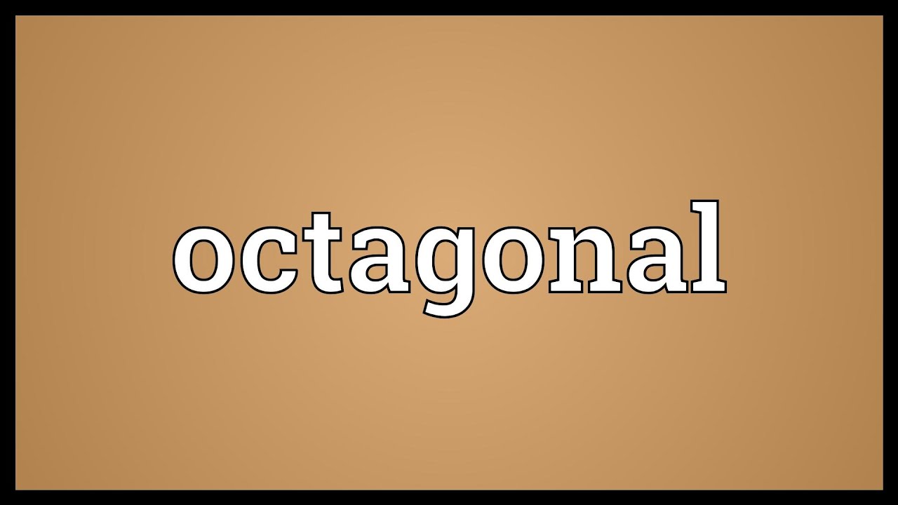 octagon - Wiktionary, the free dictionary