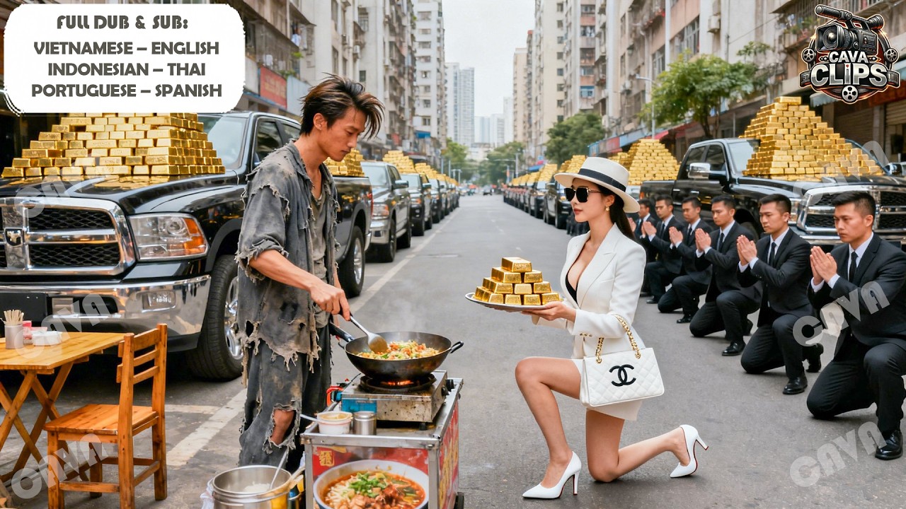 Chef Pobre Vende Arroz Frito Callejero, Resulta Dios Cocina, CEO Rica Lo Contrata Marido