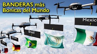 Las BANDERAS Más Bonitas del Mundo Según Votaciones Internacionales