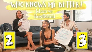 WHO KNOWS ME BETTER Mom vs Boyfriend