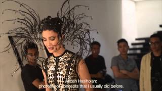 Bts Inteview - Atiqah Hasiholan On Tex Saverio Dress